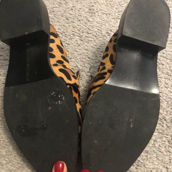 Horsehair slides Banana Republic 8.5 euc - Picture 5 of 5